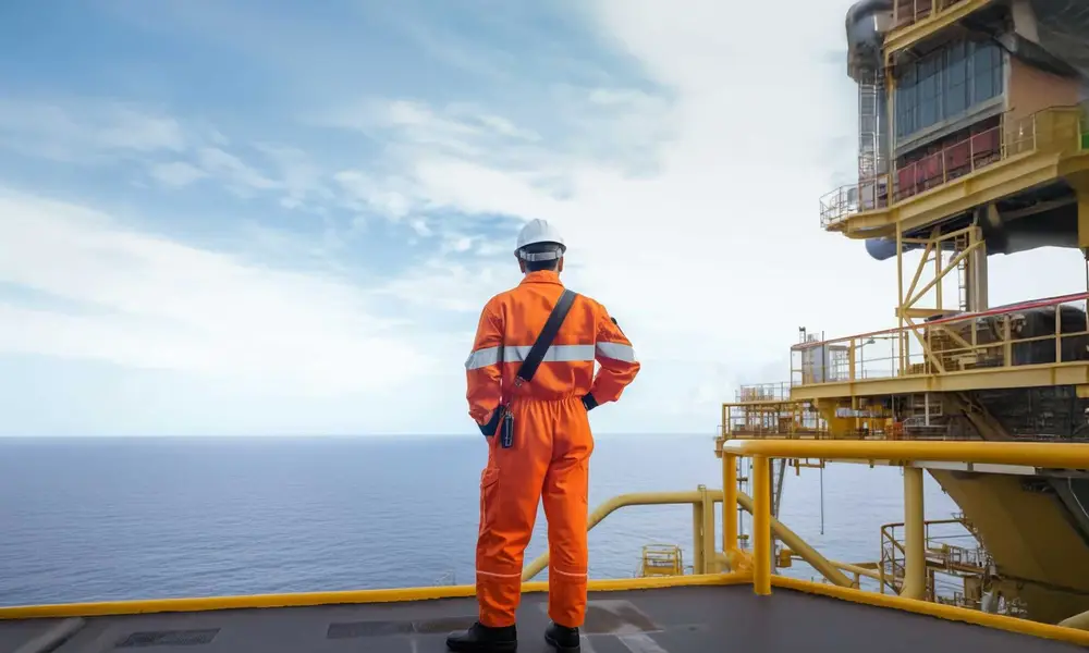 Behind the Scenes: A Visual Diary of a Day on the Job of an Oil Rig Labourer